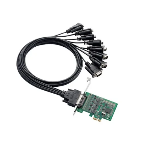 CP-118EL-A W/O CABLE 8-портовая плата RS-232/422/485 (без кабеля) MOXA